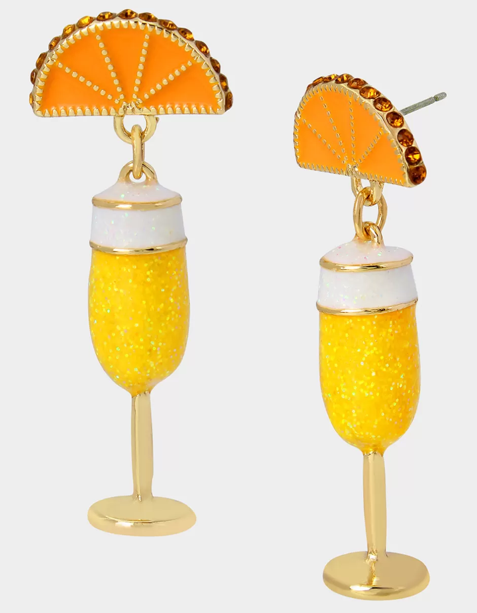 Women Betsey Johnson Jewelry<Betseys Brunch Bellini Earrings