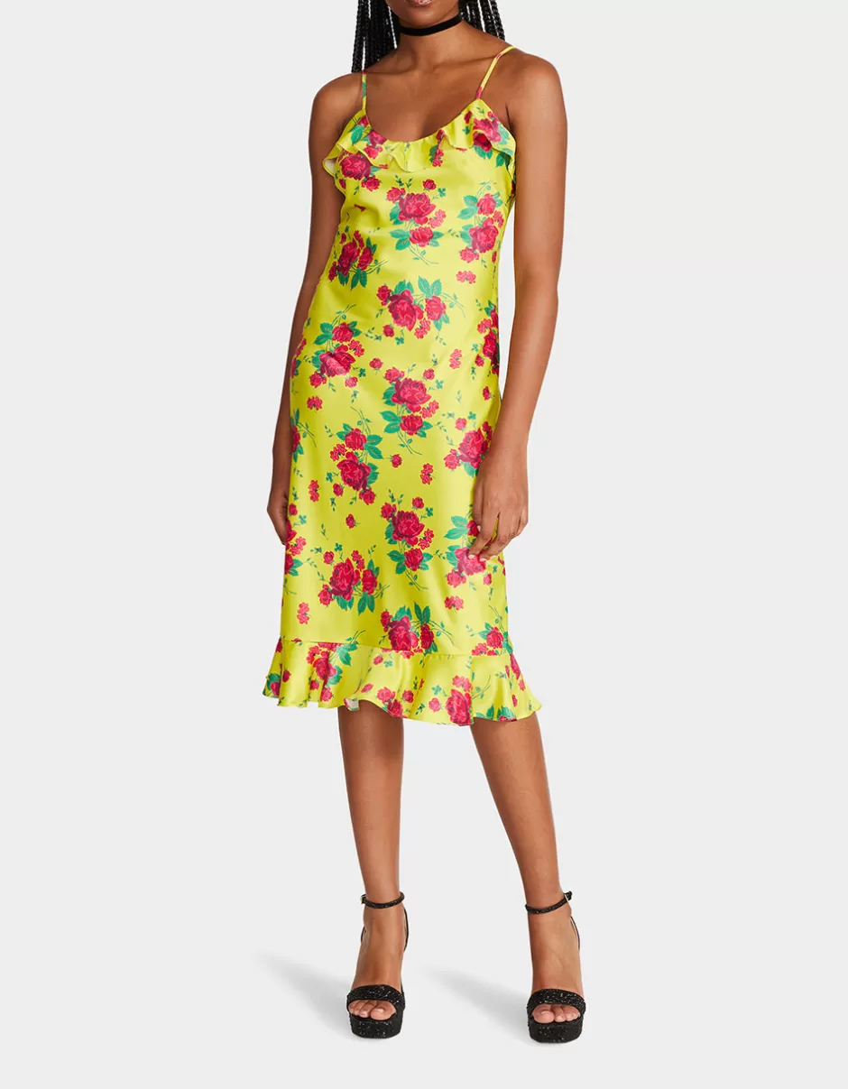 Women Betsey Johnson Clothing<Betseys Painted Rose Midi Dress