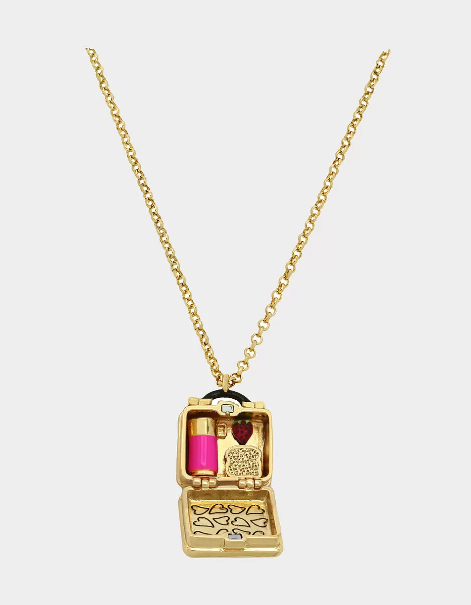 Women Betsey Johnson Jewelry<Charm School Lunch Pendant