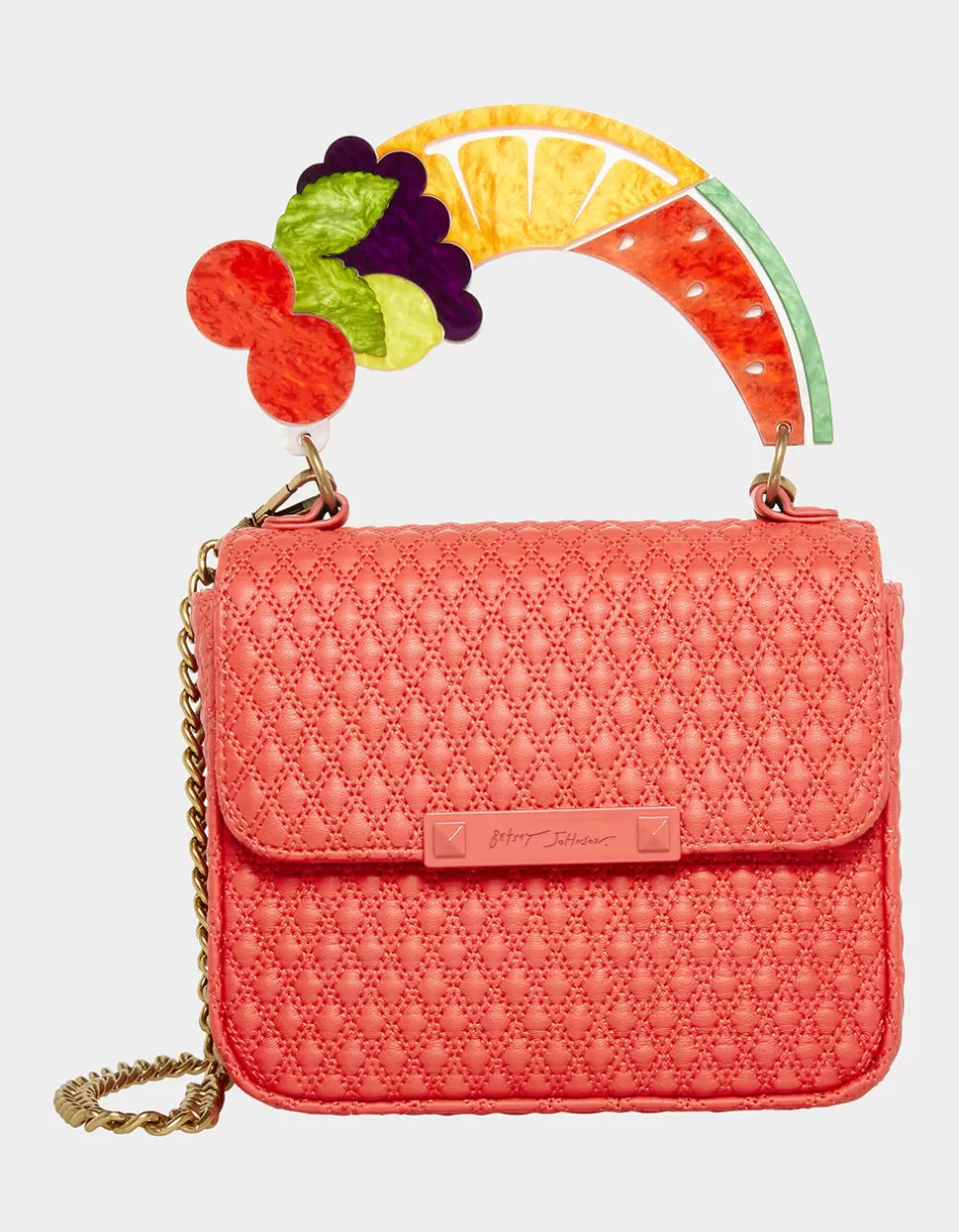 Women Betsey Johnson Handbags<Fruity Handle Flap Bag