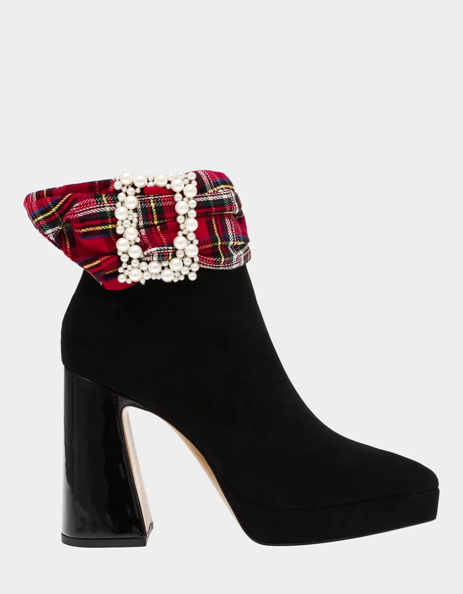 Women Betsey Johnson Shoes<Idris Black/Red