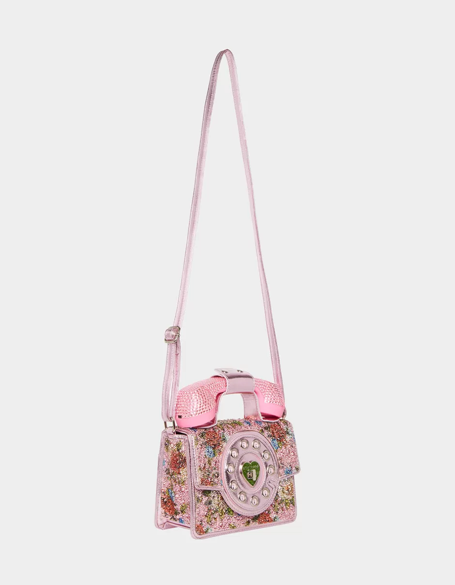 Women Betsey Johnson Handbags<Kitsch Gimme A Ring Phone Bag