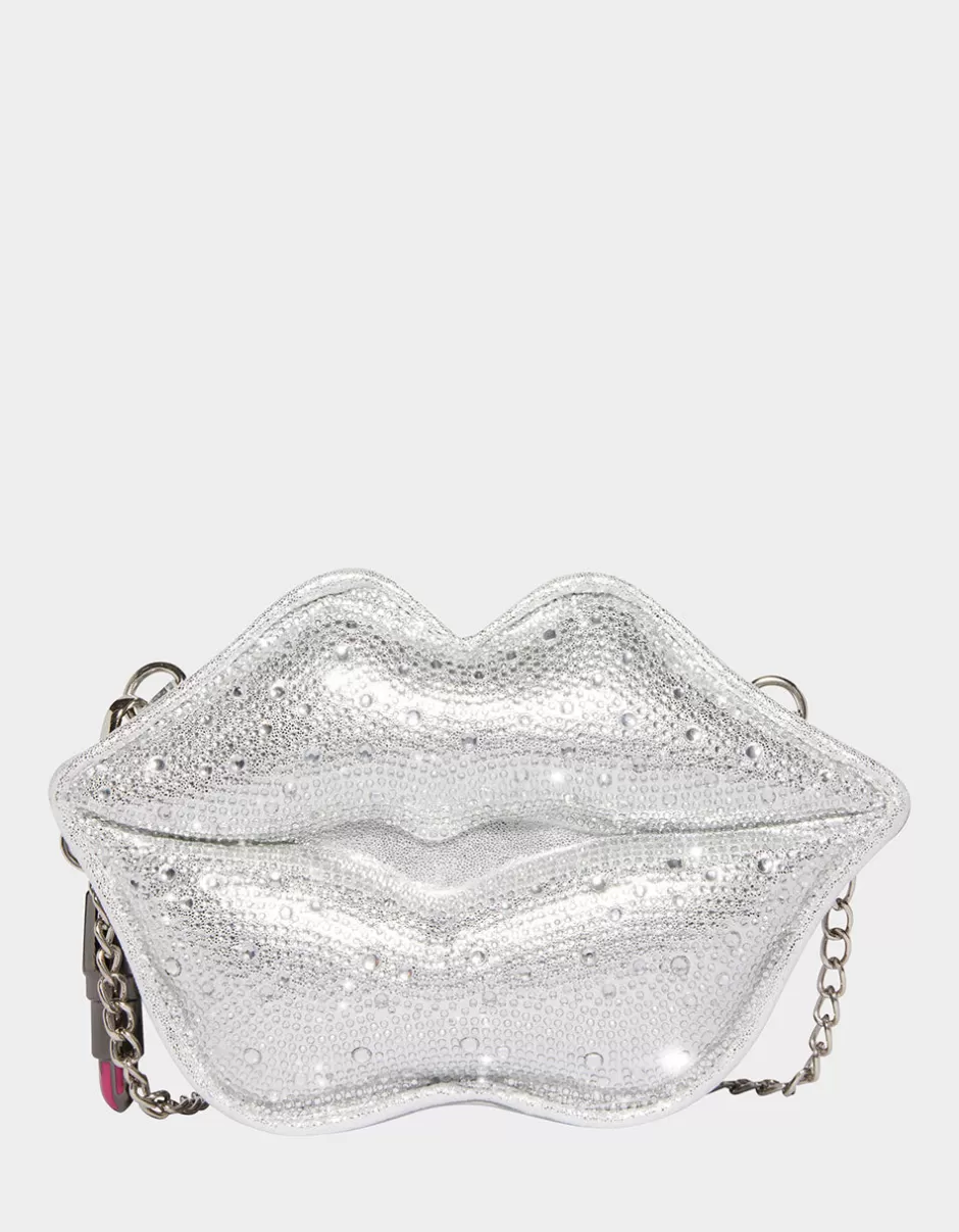 Women Betsey Johnson Handbags<Kitsch Read My Lips Crossbody