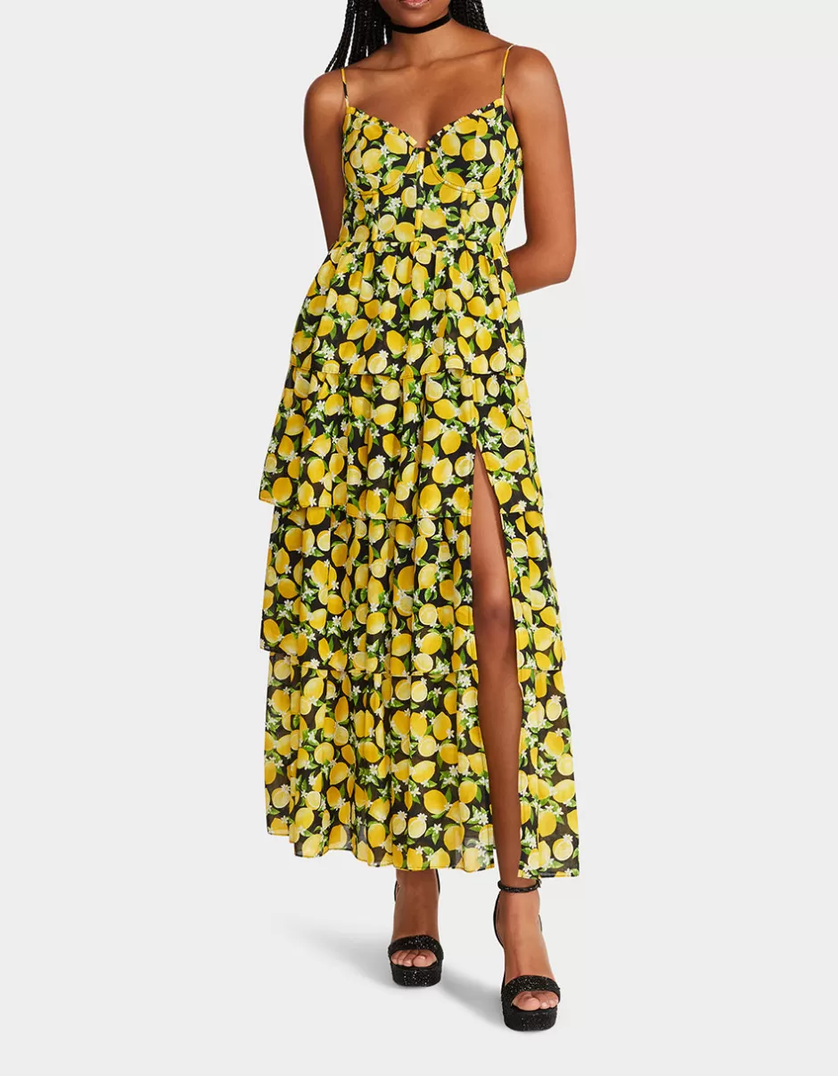 Women Betsey Johnson Clothing<La La Lemons Maxi Dress