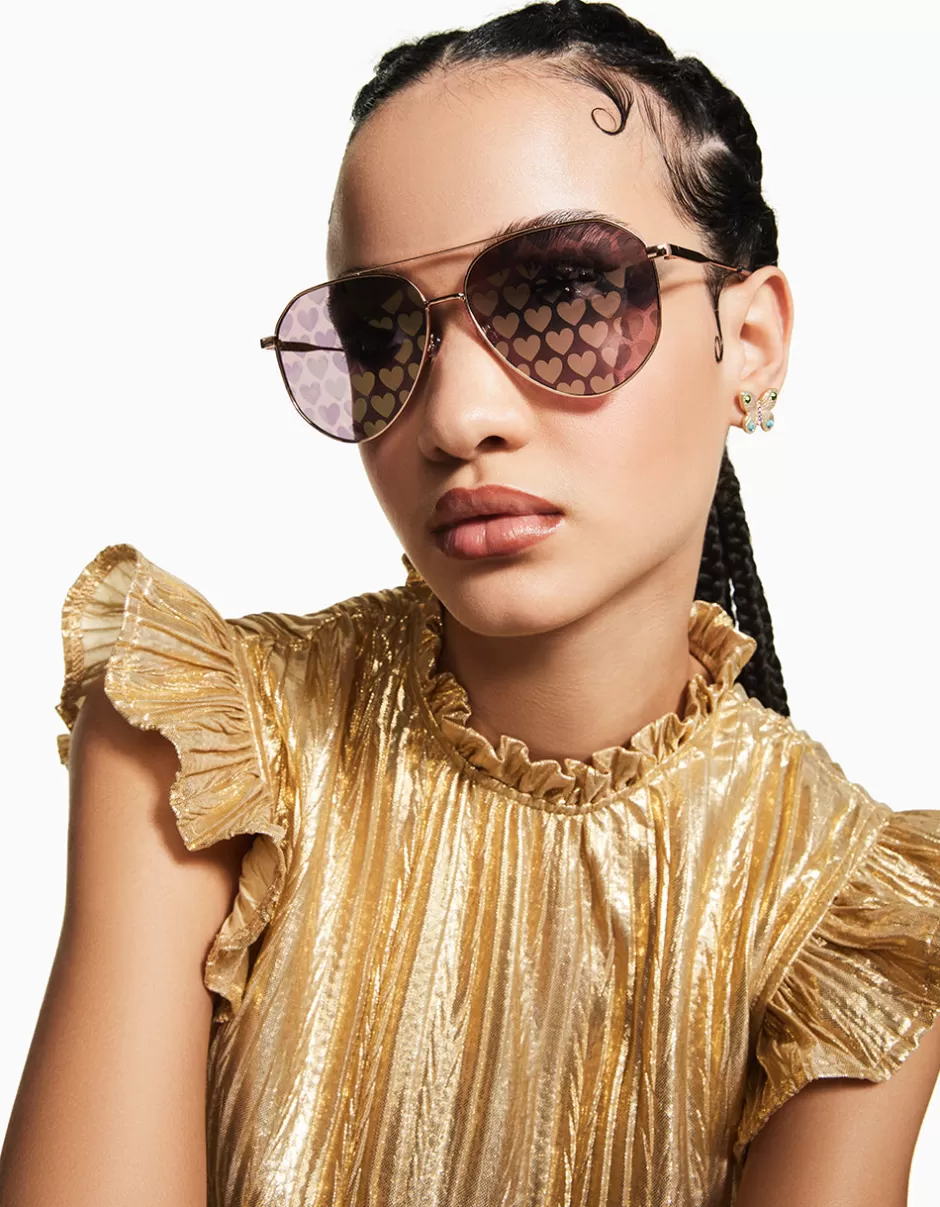 Women Betsey Johnson Accessories<The Fine Print Sunglasses