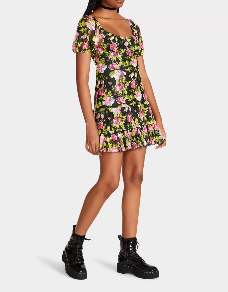 Women Betsey Johnson Clothing<Vintage Floral Mini Dress
